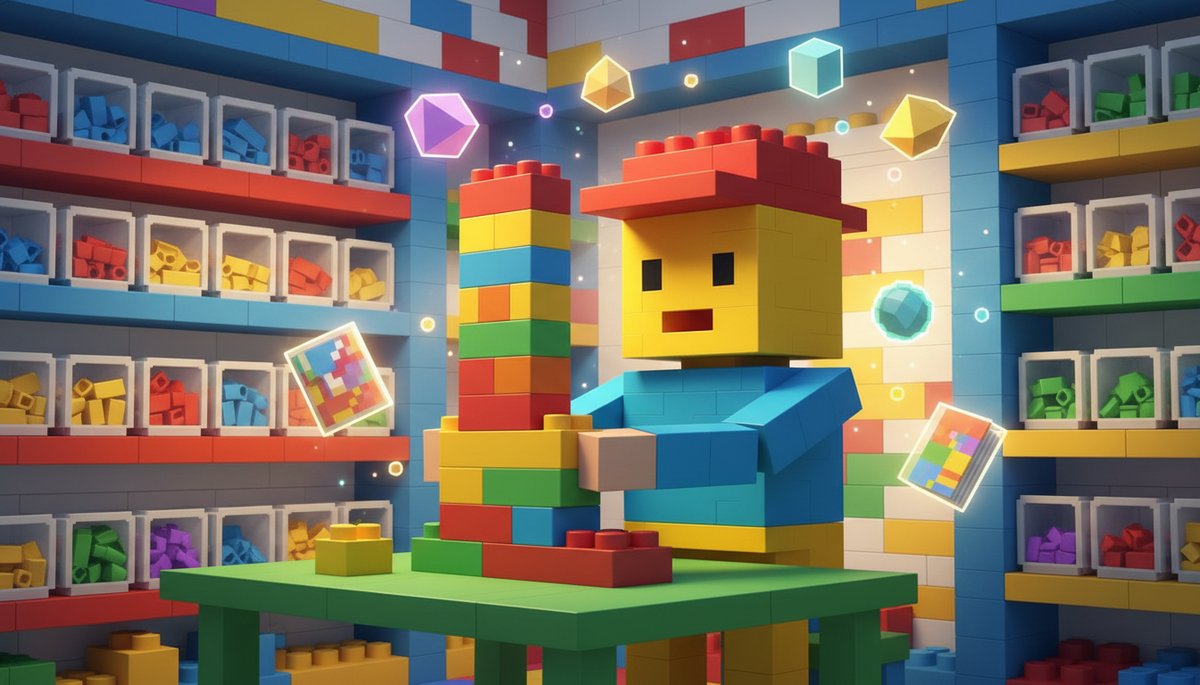 Объясняем связь слов в предложении через LEGO